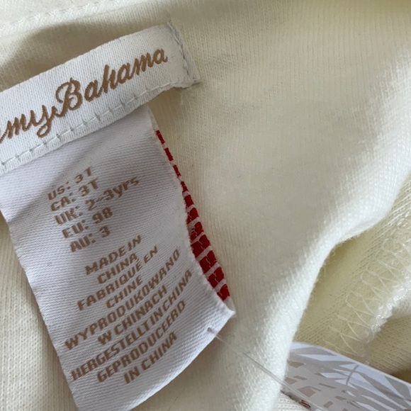 Tommy Bahama Cropped Cardigan Size 3T - Picture 10 of 10